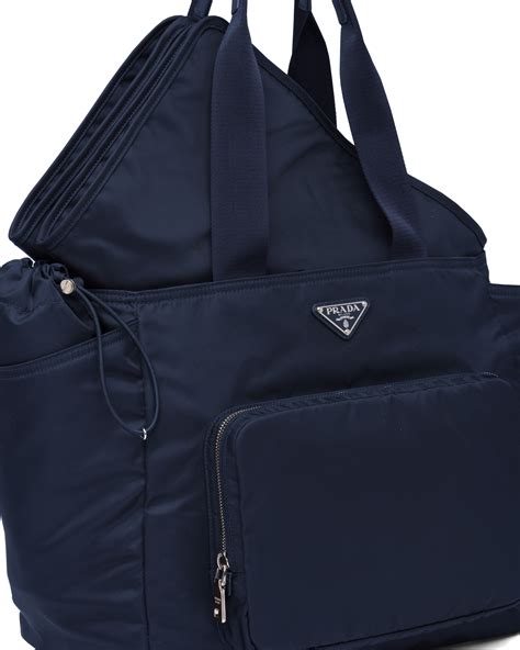 prada re nylon baby bag|Prada nylon diaper bag.